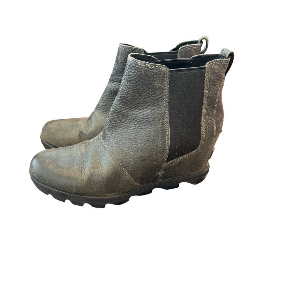 Sorel Womens Joan of Arctic Wedge III Chelsea Bootie US 10.5 EU 41.5 Gorpcore - Picture 8 of 12